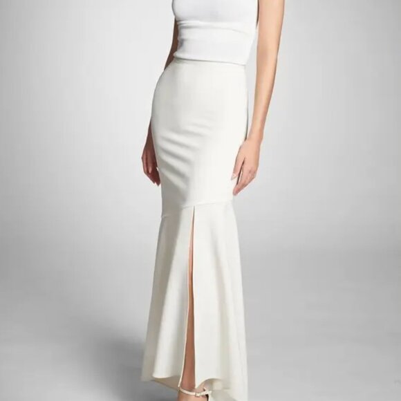 Sachin + Babi Dresses & Skirts - NWT Sachin & Babi Tatianna Ivory Mermaid Skirt Size 6